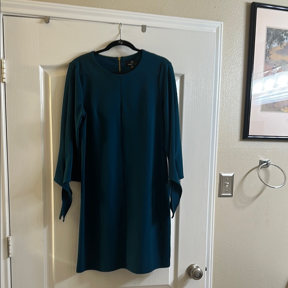 Elegant Teal Dress